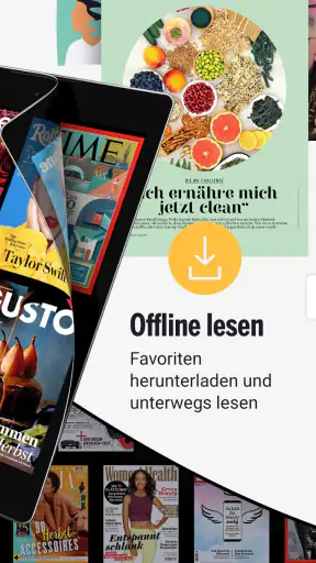 Readly Magazine und Zeitungen screenshot