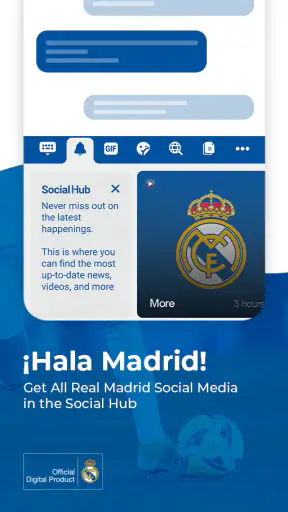 Real Madrid Keyboard screenshot