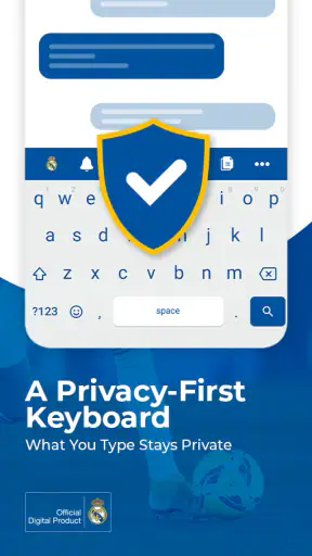 Real Madrid Keyboard screenshot
