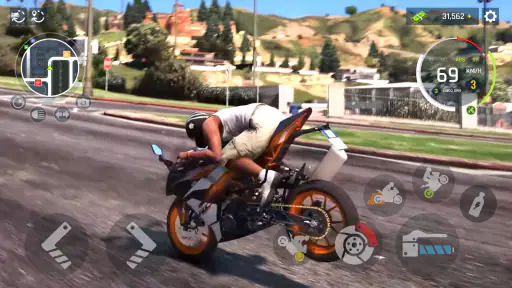 Real Motocycle Driving Game 3D screenshot