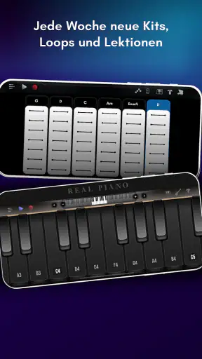 Real Piano: Piano-Keyboard screenshot