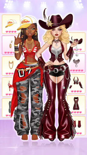 Rebel Glam: Ankleidespiele screenshot