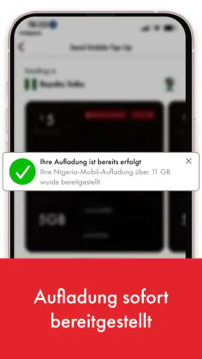Rebtel: Aufladungen und Anrufe screenshot