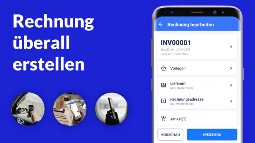 Rechnung & Invoice Maker screenshot
