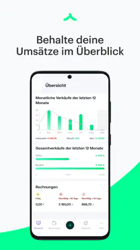 Rechnung schreiben mit Zervant screenshot
