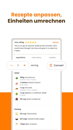 ReciMe: Rezeptmanager screenshot