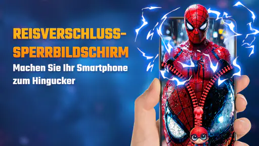 Reißverschluss Sperrbildschirm screenshot