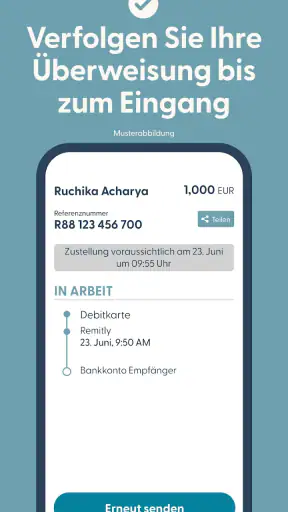 Remitly: Geld senden screenshot