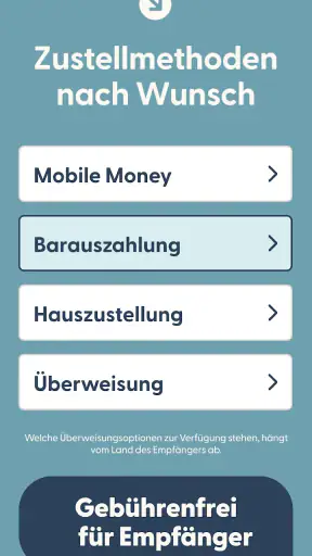 Remitly: Geld senden screenshot