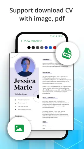 Resume Builder, CV Maker - PDF screenshot
