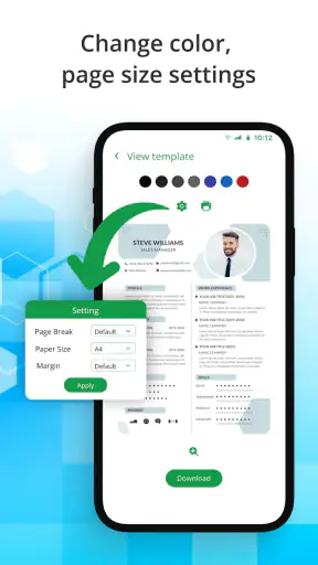 Resume Builder, CV Maker - PDF screenshot