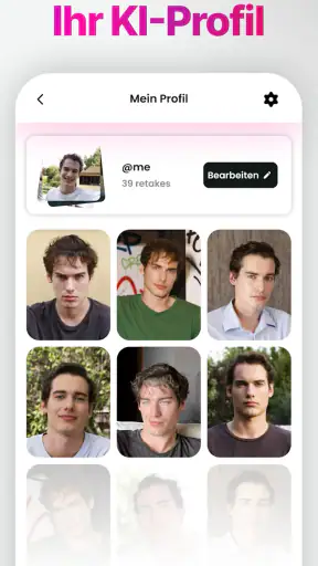 Retake AI: Foto & Gesicht screenshot
