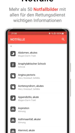 Rettungsdienst App screenshot
