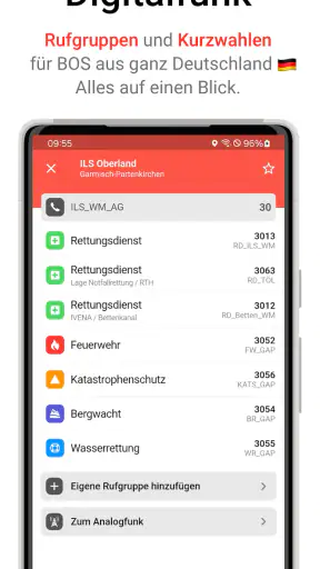 Rettungsdienst App screenshot