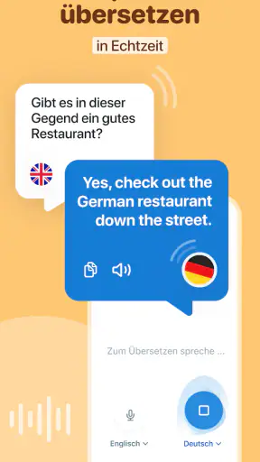 Reverso Übersetzer Wörterbuch screenshot