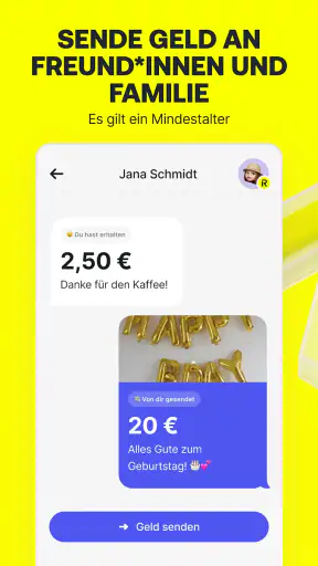 Revolut <18 screenshot