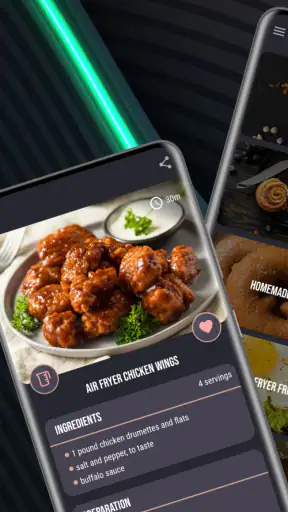 Rezepte für Heißluftfritteusen screenshot