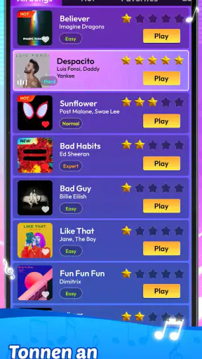 Rhythm Rush Lite-klavierspiele screenshot