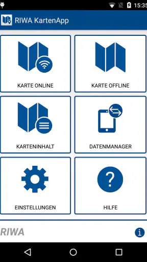 RIWA KartenApp screenshot