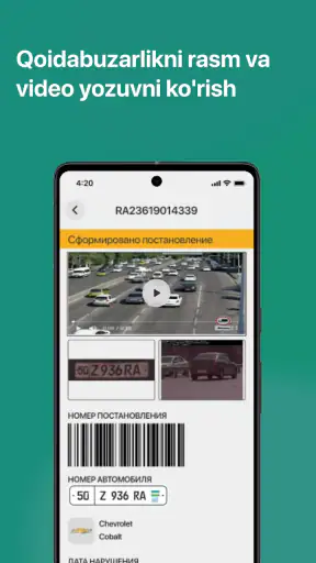 Road24 Jarimalar Tekshirish screenshot