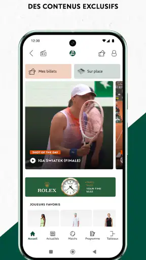 Roland-Garros Officiel screenshot