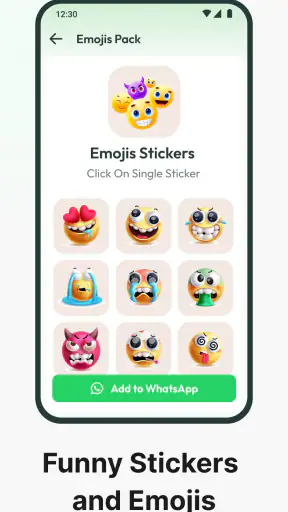 Romantic Love Emoji WAStickers screenshot