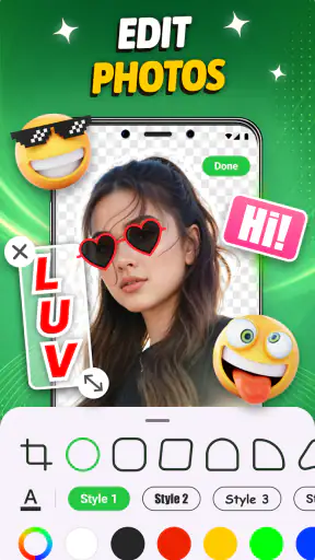 Romantic Love Sticker Maker screenshot