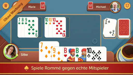 Rommé Treff - Spaß mit Karten screenshot