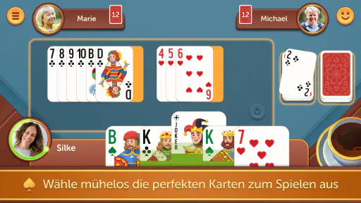 Rommé Treff - Spaß mit Karten screenshot