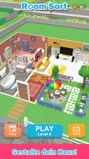 Room Sort - Floor Plan Game screenshot