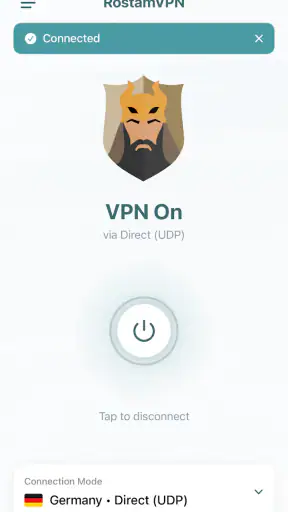 RostamVPN: فیلترشکن سریع وامن screenshot