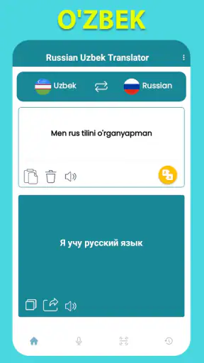 Russian Uzbek Translator screenshot