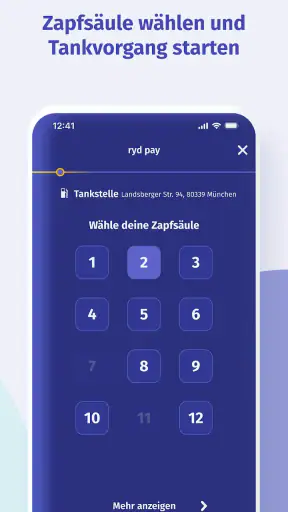 ryd: Tanken & per App bezahlen screenshot