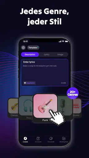 Rythmix - KI-Song-Generator screenshot