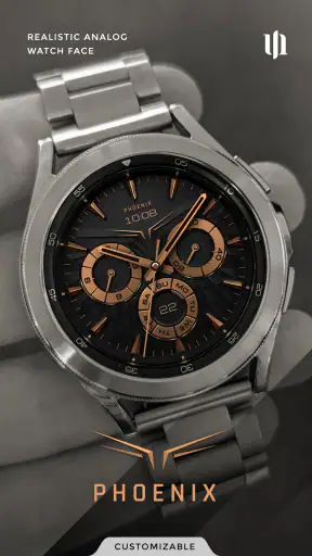 S4U Phoenix Luxury Watch Face screenshot