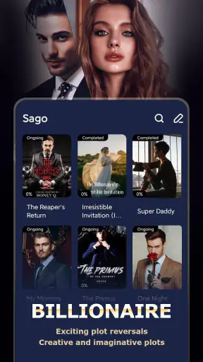 Sago - Novel screenshot