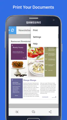 Samsung Print Service Plugin screenshot