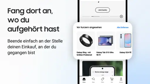 Samsung Shop: Galaxy S25 Edge screenshot