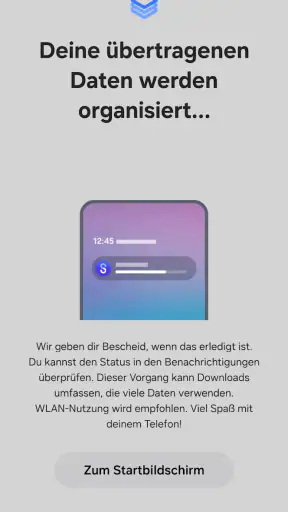 Samsung Smart Switch Mobile screenshot