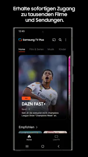 Samsung TV Plus screenshot