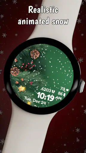 Santa Christmas Snowing screenshot