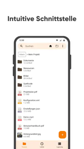 Schlichter Dateimanager Pro screenshot