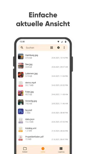 Schlichter Dateimanager Pro screenshot