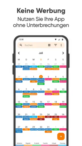 Schlichter Kalender Pro screenshot