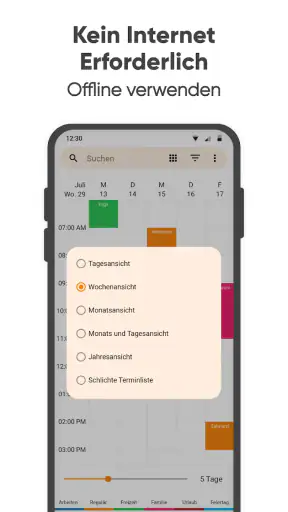 Schlichter Kalender Pro screenshot