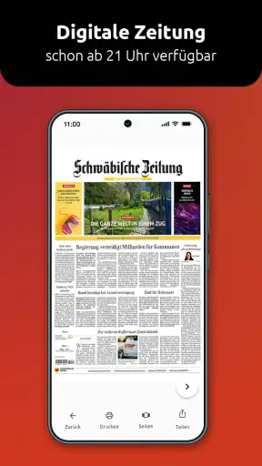 Schwäbische Zeitung & E-Paper screenshot