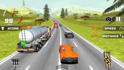 Schwaer Verkehr Rennen screenshot