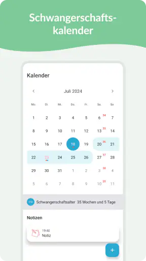 Schwangerschaft Kalender screenshot