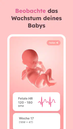 Schwangerschafts-App - Momly screenshot