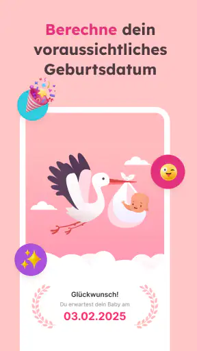 Schwangerschafts-App - Momly screenshot